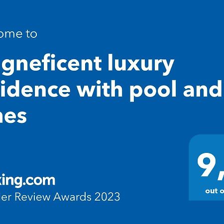 Magneficent Luxury Residence With Pool And Fitnes Истанбул Екстериор снимка